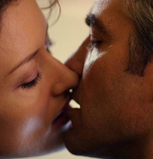 Natascha Mcelhone Kissing Scene In Solaris  nude photo