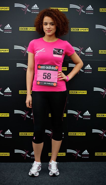 Nathalie Emmanuel Adidas Womens 5k Challenge  nude photo