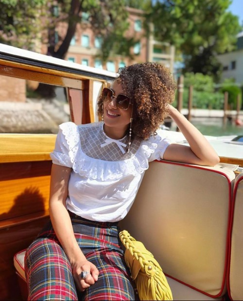 Nathalie Emmanuel All Smiles In Venice  nude photo