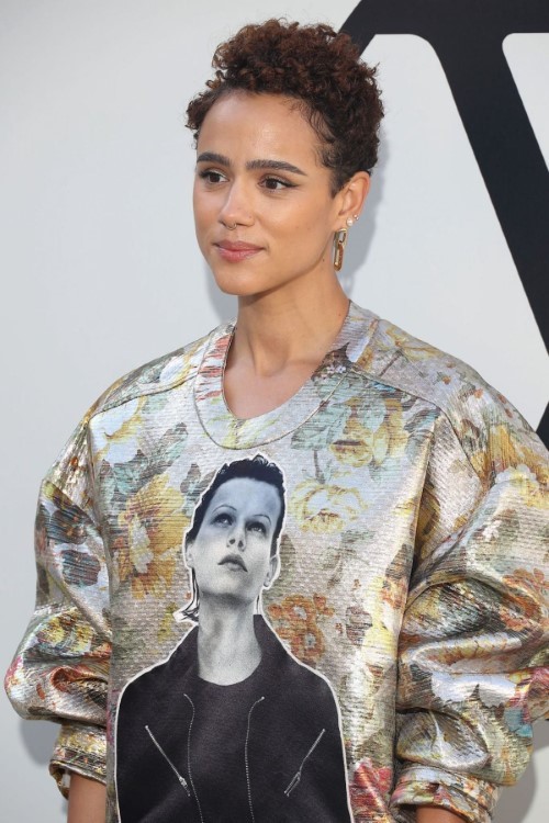 Nathalie Emmanuel At Louis Vuitton Spring Summer 2023 Fashion Show In Paris 5  nude photo