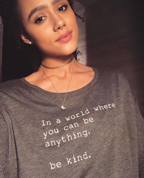 Nathalie Emmanuel Be Kind  nude photo