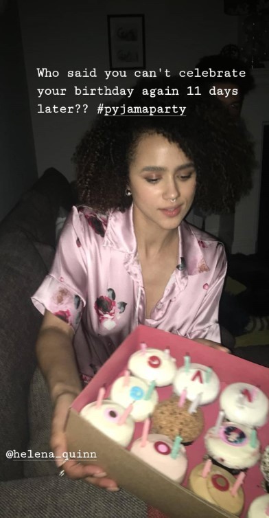 Nathalie Emmanuel Belated Birthday Girl  nude photo