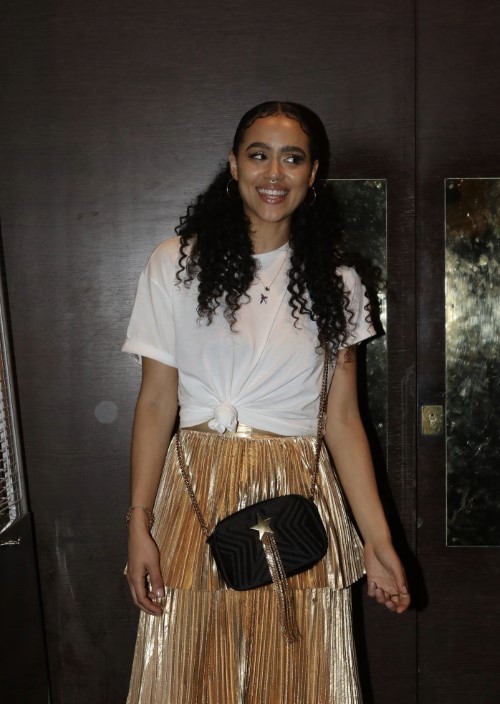 Nathalie Emmanuel Birthday Party Happiness  nude photo