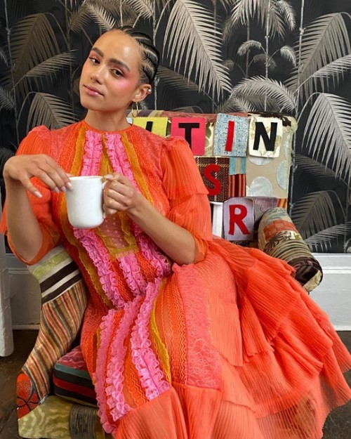 Nathalie Emmanuel Bts From Glamour UK  nude photo