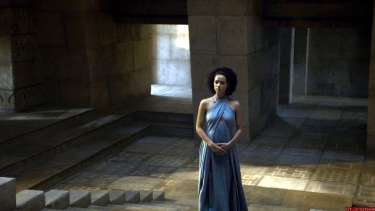 Nathalie Emmanuel Busty Babe  nude photo