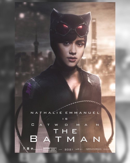 Nathalie Emmanuel Catwoman  nude photo