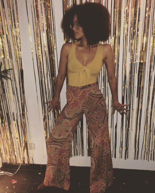 Nathalie Emmanuel Disco Queen  nude photo