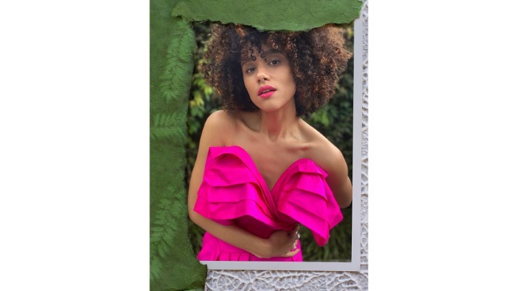 Nathalie Emmanuel Dressed For Pink Outfit  nude photo