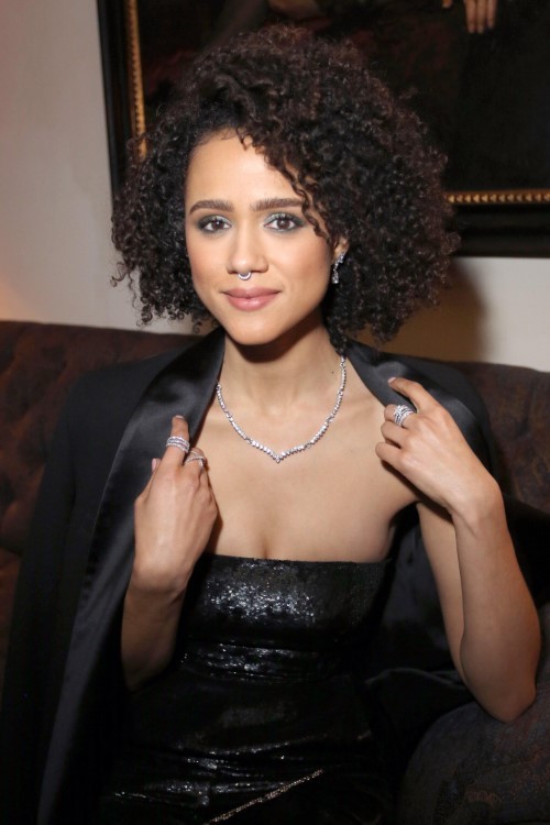 Nathalie Emmanuel EW Celebration Of SAG Award Nominees In Los Angeles January 28 2017 2  nude photo