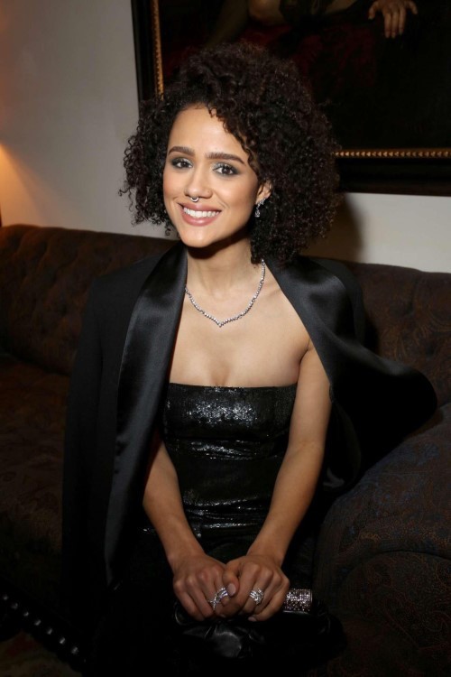 Nathalie Emmanuel EW Celebration Of SAG Award Nominees In Los Angeles January 28 2017 3  nude photo