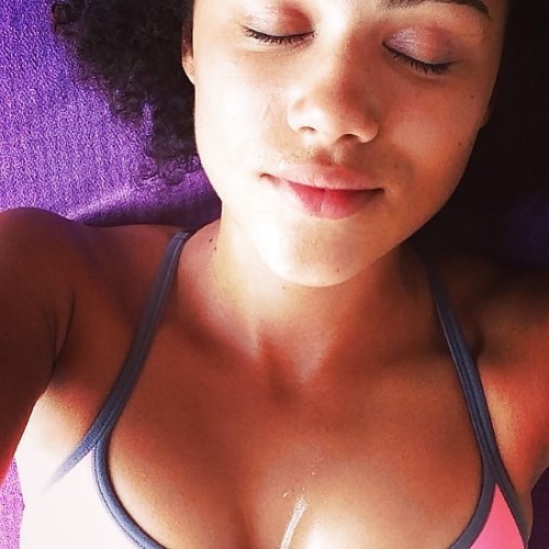 Nathalie Emmanuel Eyes Closed No Makeup  nude photo