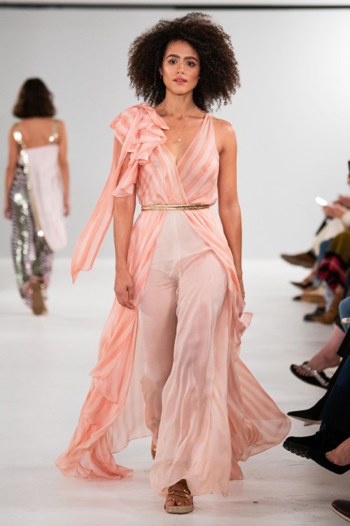 Nathalie Emmanuel Fashion Show  nude photo
