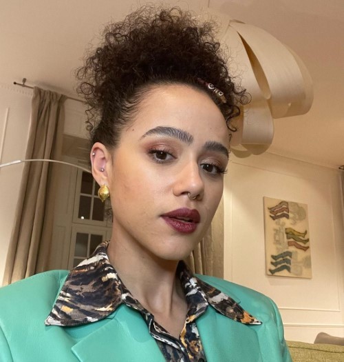Nathalie Emmanuel Green Jacket 3  nude photo