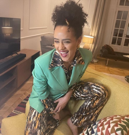 Nathalie Emmanuel Green Jacket 4  nude photo