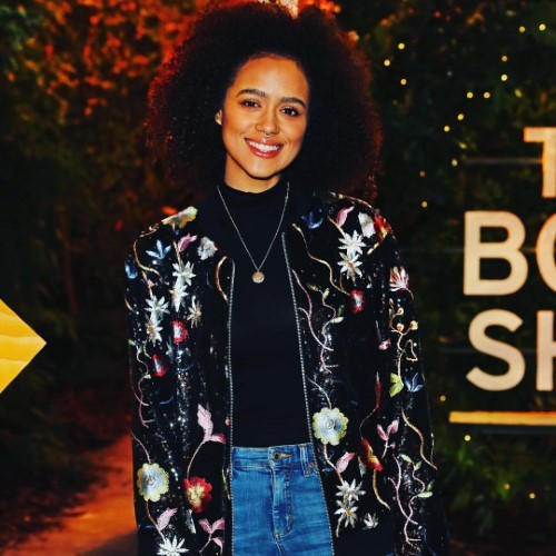 Nathalie Emmanuel Happy 30th My Curl Queen 👑  nude photo