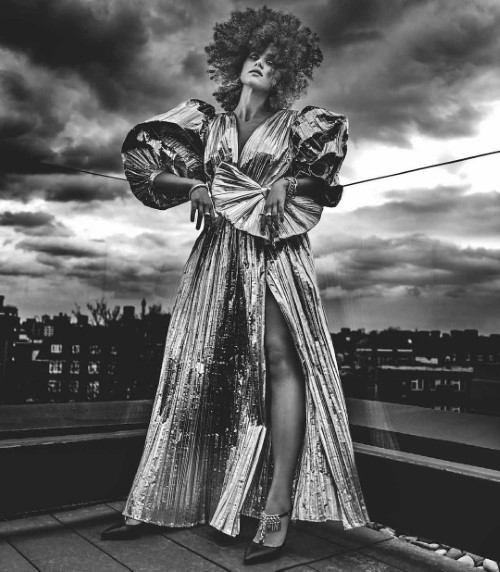 Nathalie Emmanuel Hunger Magazine Cover Model  nude photo