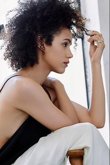 Nathalie Emmanuel I Love Her Curly Hair  nude photo