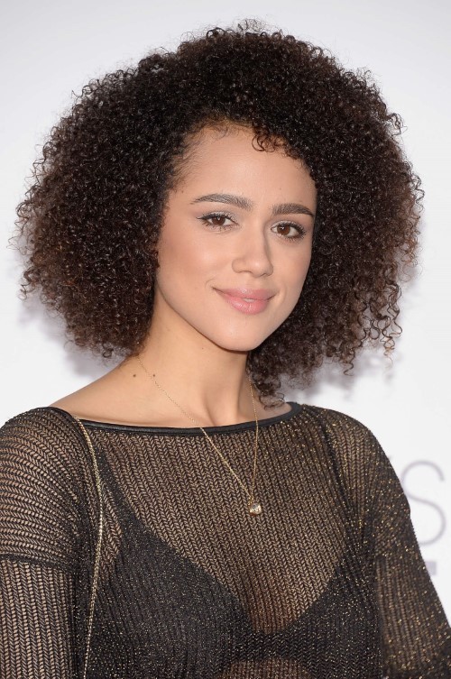 Nathalie Emmanuel Just A Smile Beautiful  nude photo