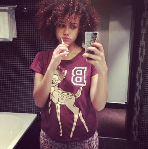 Nathalie Emmanuel Natalie Brushing Her Teeth  nude photo