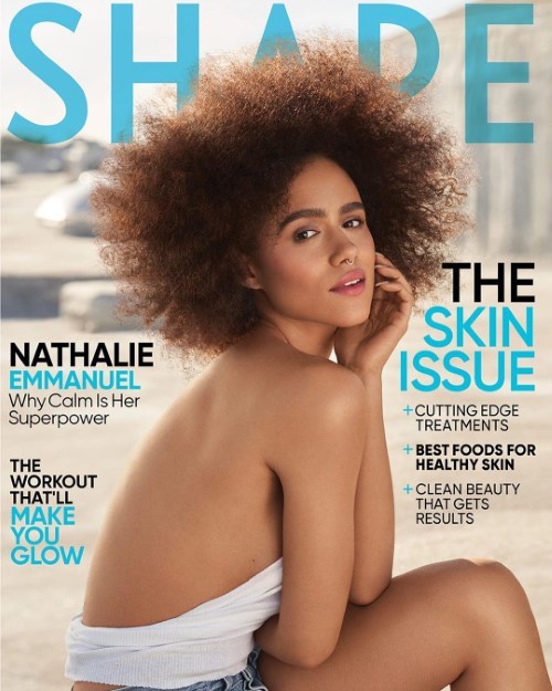 Nathalie Emmanuel On The Cover For Shape Magazine  nude photo