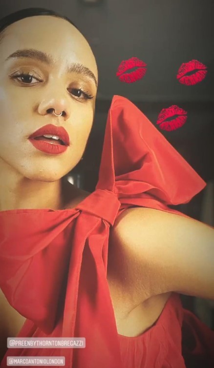 Nathalie Emmanuel Red  nude photo