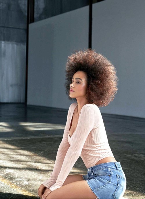 Nathalie Emmanuel Smoking Hot  nude photo
