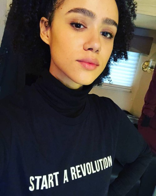 Nathalie Emmanuel Start A Revolution  nude photo