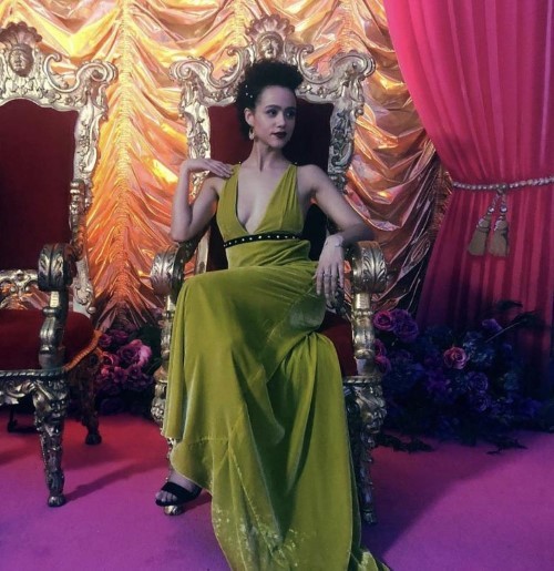 Nathalie Emmanuel The Queen On Her Throne  nude photo