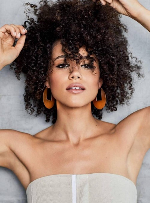 Nathalie Emmanuel Those Earrings  nude photo
