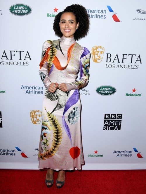 Nathalie Emmanuel Very Colourful  nude photo