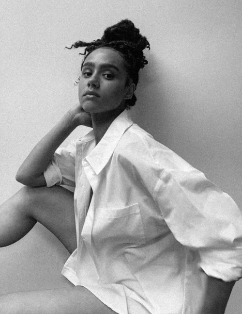 Nathalie Emmanuel White Shirt  nude photo