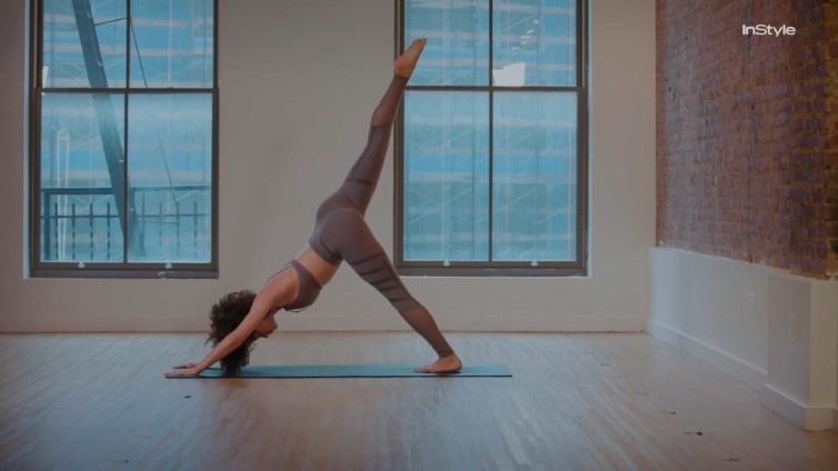 Nathalie Emmanuel Yoga 6  nude photo