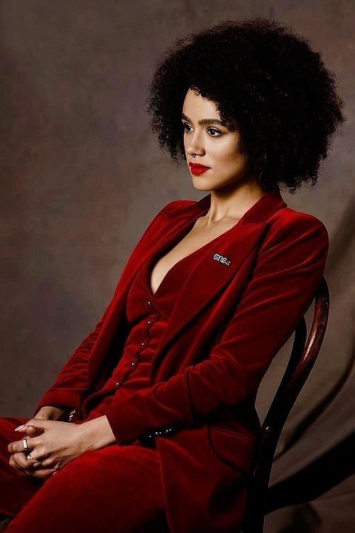 Nathalie In Red  nude photo