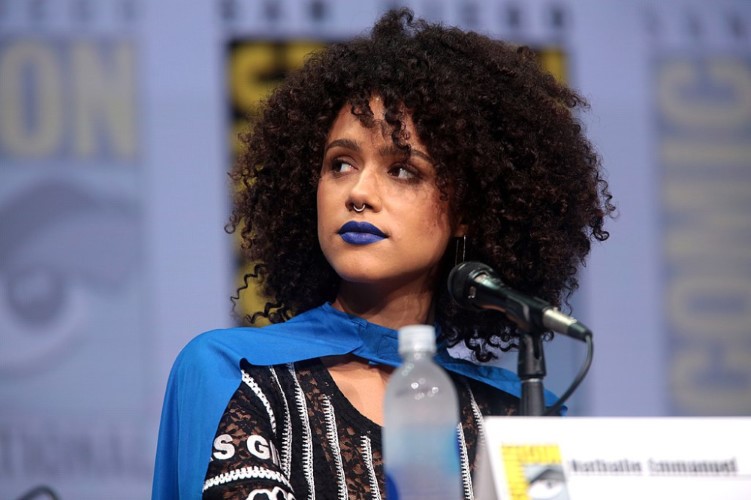 Nathalie With Blue Lipstick  nude photo