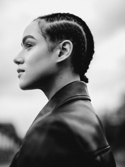 Nathalie With Braids In Her Hair  nude photo