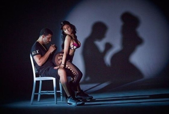 Nicki Minaj Drake Anaconda  nude photo