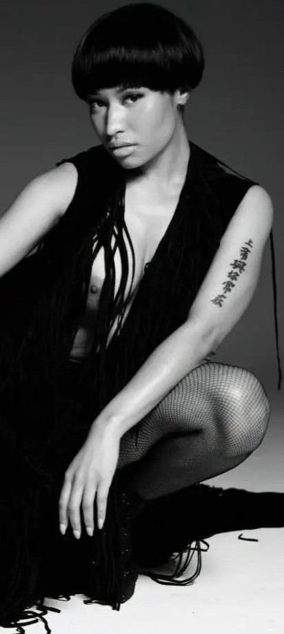 Nicki Minaj Luomo Vogue Shoot  nude photo