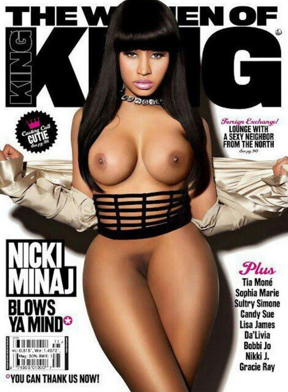 Nicki Minaj Naked Magazine  nude photo