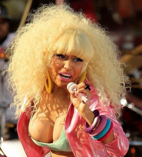 Nicki Minaj Slip  nude photo