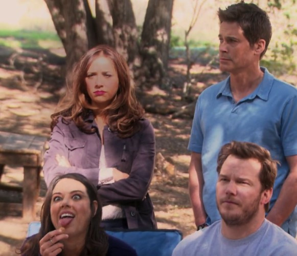 Noticed Aubrey Plaza Breaking Character S5 E  nude photo