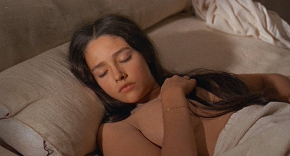 Olivia Hussey Nude Topless Romeo And Juliet 1968 HD 1080p  nude photo