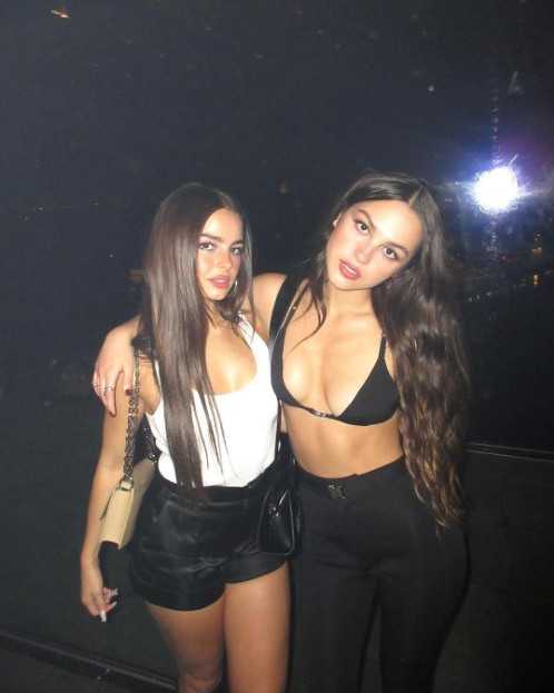 Olivia Rodrigo With Addison Rae  nude photo