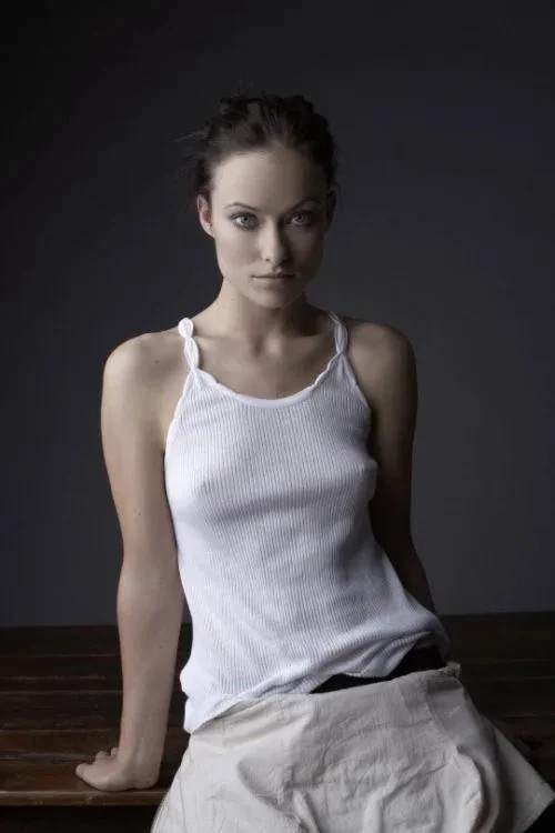 Olivia Wilde Braless Hot Nipples  nude photo