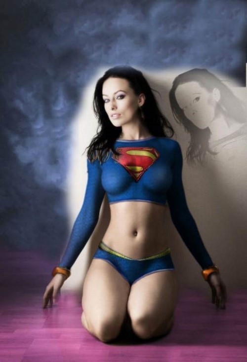 Olivia Wilde Supergirl By Thiagoca  nude photo