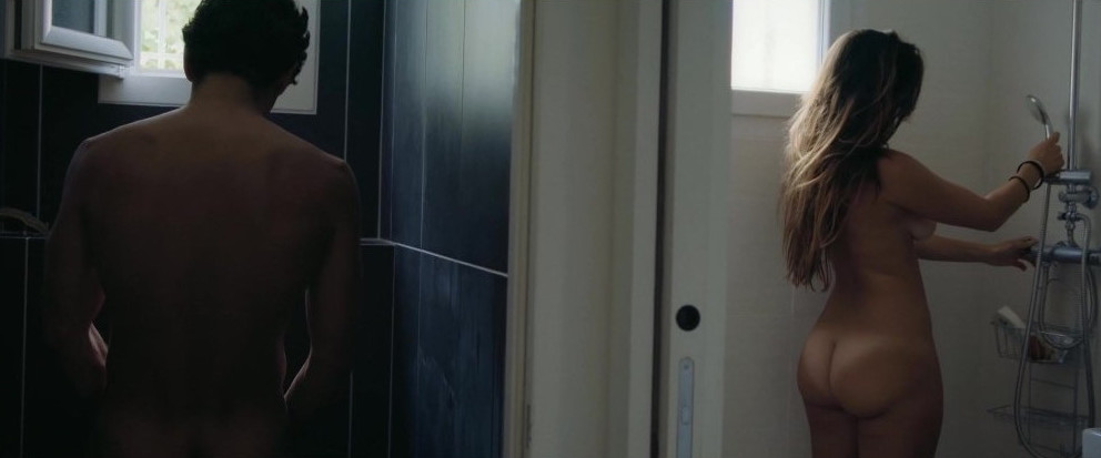 Ophelie Bau Perfect Ass Tanlines Naked In Shower  nude photo