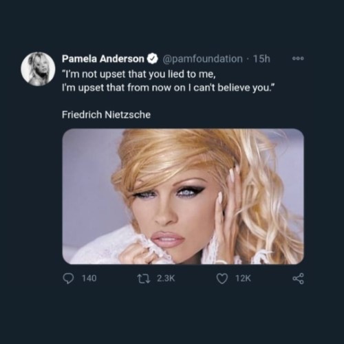 Pamela Anderson This Is Huge For Nietzsche  nude photo