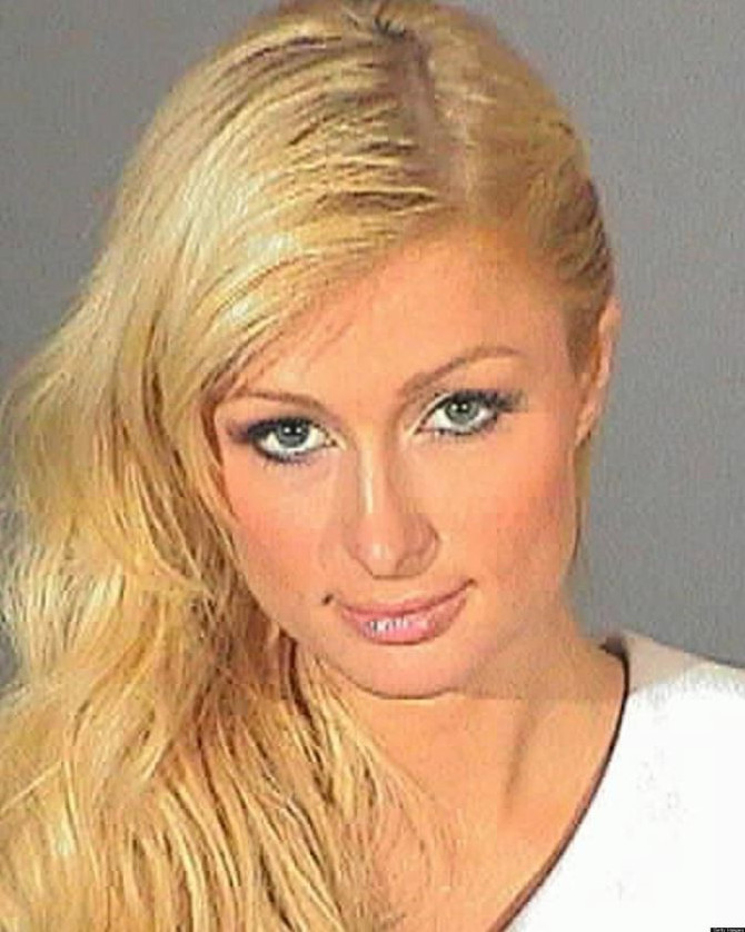 Paris Hilton Mugshots  nude photo