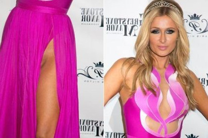 Paris Hilton Wardrobe Malfunction  nude photo