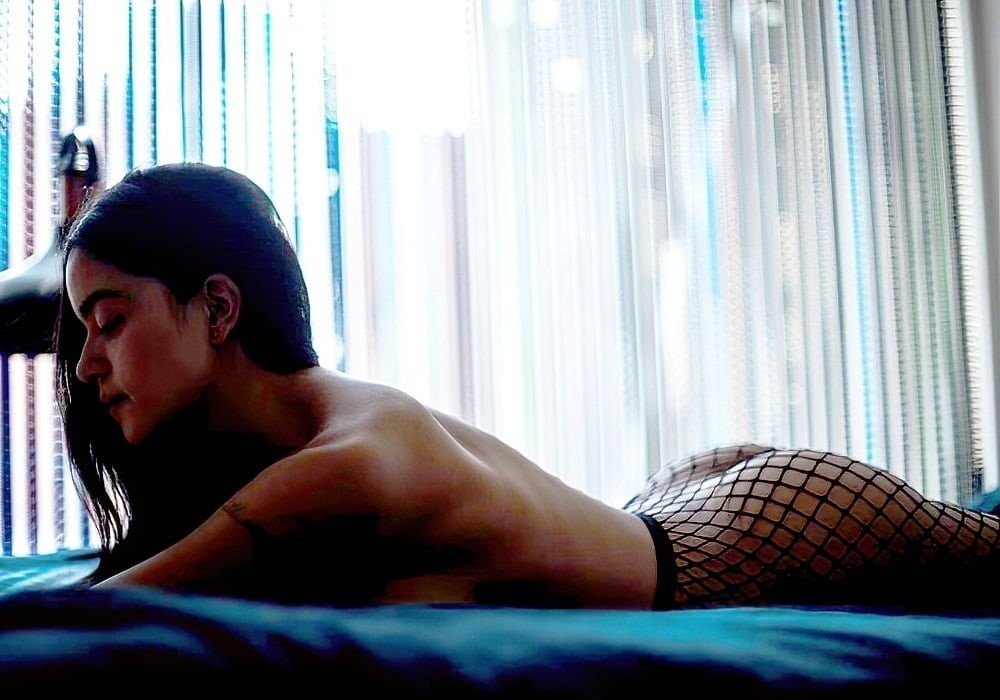 Paulina Gaitan Ass Fishnets  nude photo