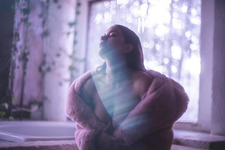 Paulina Gaitan Posing Braless  nude photo